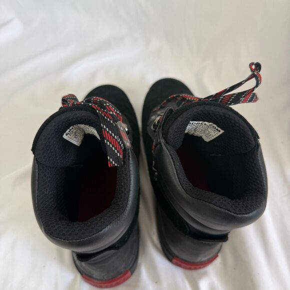 Sorel Joan of Arctic Next Lite Hiker Boots Black Red Waterproof Winter Size 6.5 - Picture 7 of 10